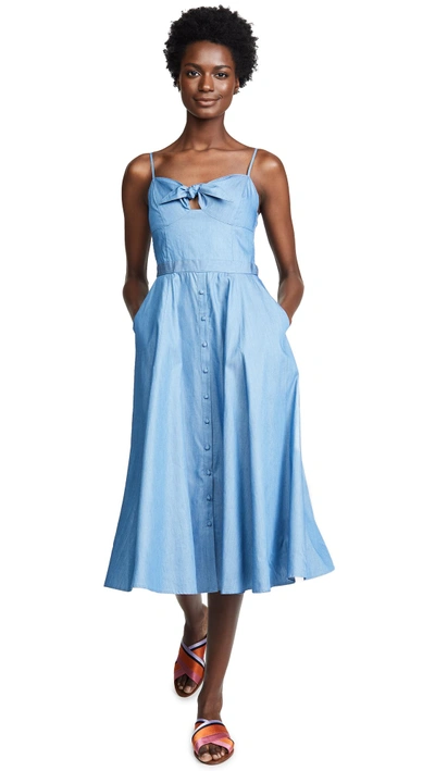 Shop Yumi Kim Pretty Woman Dress In Chambray