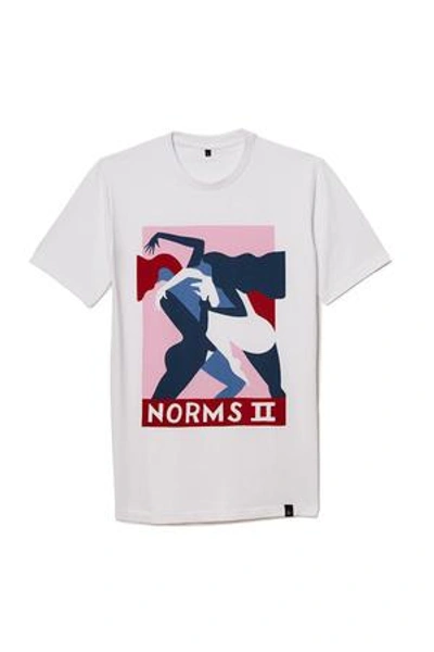 Shop By Parra Norms Ii T-shirt In White