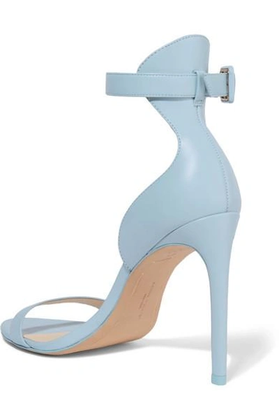 Shop Sophia Webster Nicole Leather Sandals In Blue