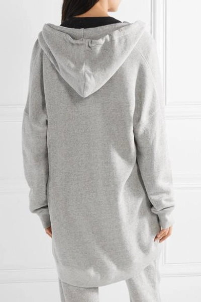 Shop R13 Oversized Cotton-terry Hoodie