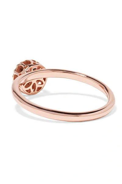 Shop Selim Mouzannar Beirut 18-karat Rose Gold Diamond Ring