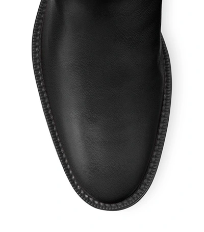 Shop Stuart Weitzman The 5050 Bootie In Black Matte Leather