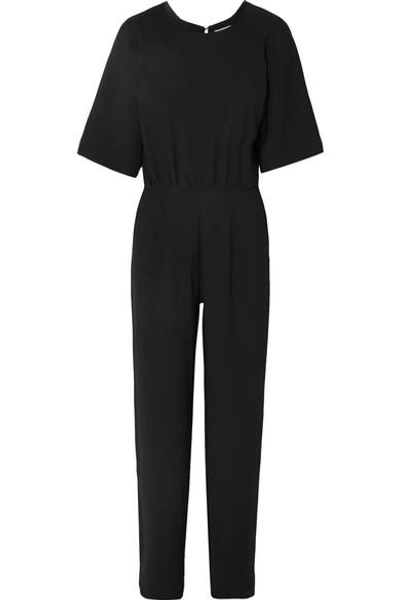 Shop Paul & Joe Crepe Jumpsuit In Black