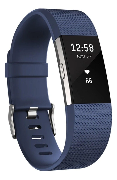 Shop Fitbit 'charge 2' Wireless Activity & Heart Rate Tracker In Blue