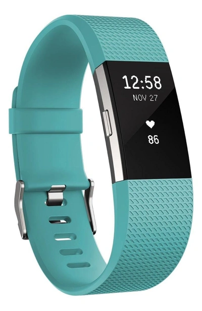 Shop Fitbit 'charge 2' Wireless Activity & Heart Rate Tracker In Teal