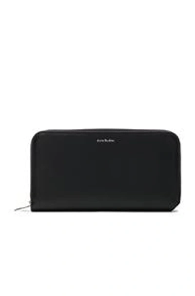 Shop Acne Studios Fluorite Wallet In Black