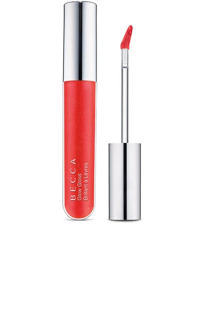 Shop Becca Cosmetics Glow Gloss In Tigerlily