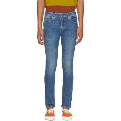 Shop Levi's Levis Blue 510 Skinny Jeans In Huxley Advs