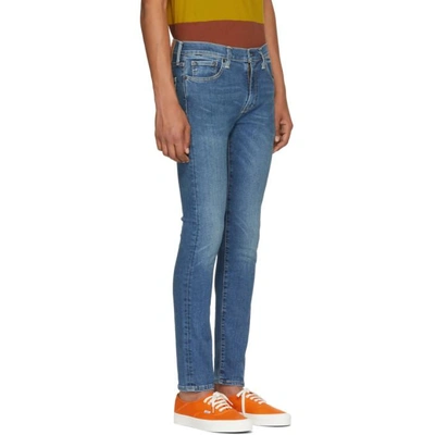 Shop Levi's Levis Blue 510 Skinny Jeans In Huxley Advs