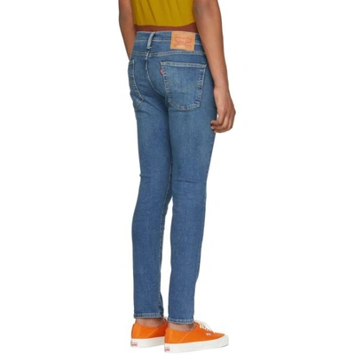 Shop Levi's Levis Blue 510 Skinny Jeans In Huxley Advs
