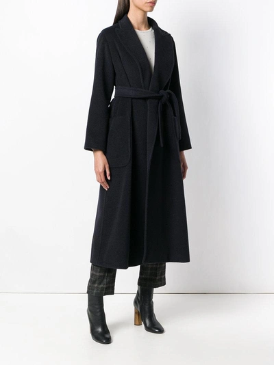 Shop Max Mara Adda Coat - Blue