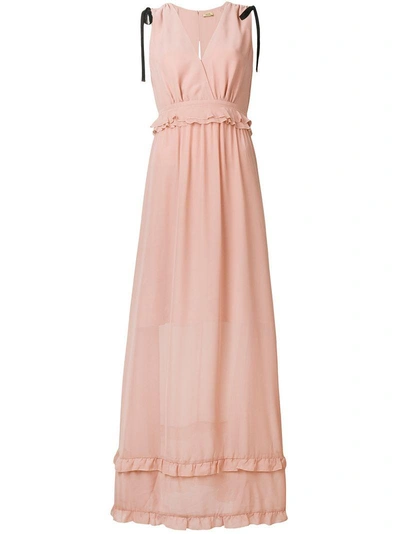 Shop Liu •jo Sleeveless Long Dress