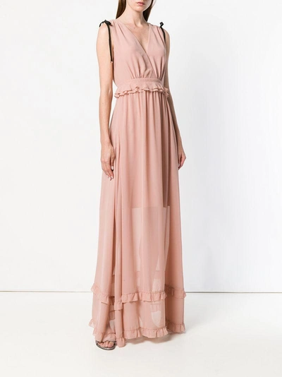 Shop Liu •jo Sleeveless Long Dress
