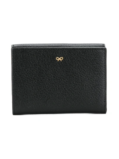 Shop Anya Hindmarch Compact Eyes Wallet - Black