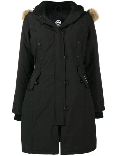 Shop Canada Goose Kensington Parka - Black