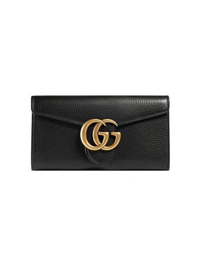 Shop Gucci Gg Marmont Continental Wallet