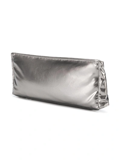 Shop Prada Metallic Logo Belt Bag