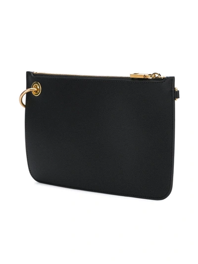 Shop Givenchy Top Handle Clutch Bag - Black