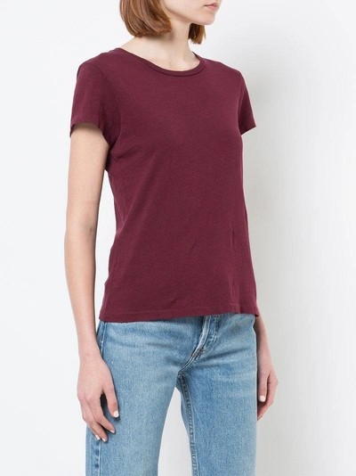 Shop Re/done Slim Tee - Red
