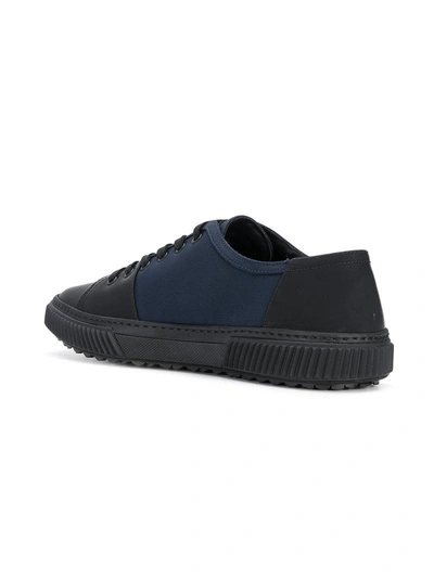 Shop Prada Low Top Sneakers - Blue