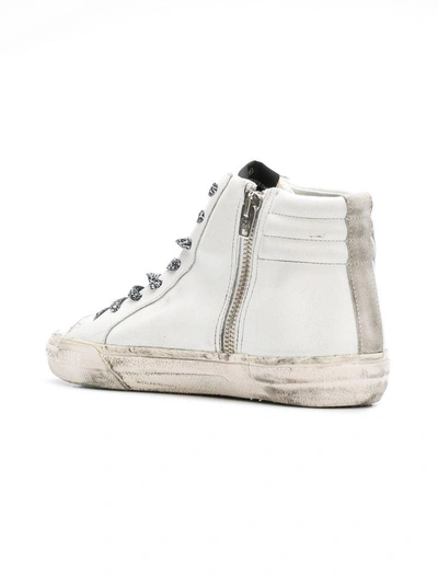 Shop Golden Goose Slide Sneakers - White