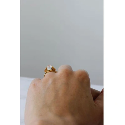 Lee Renee Butterfly Quartz Ring - Gold