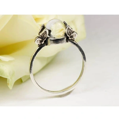 Lee Renee Butterfly Quartz Ring - Silver