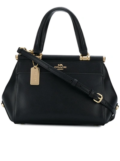 Shop Coach Small Grace Shoulder Bag - Black