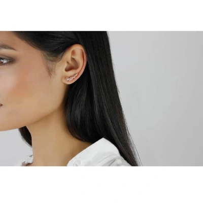 Lee Renee Rose Slider Earring Single - Rose Gold