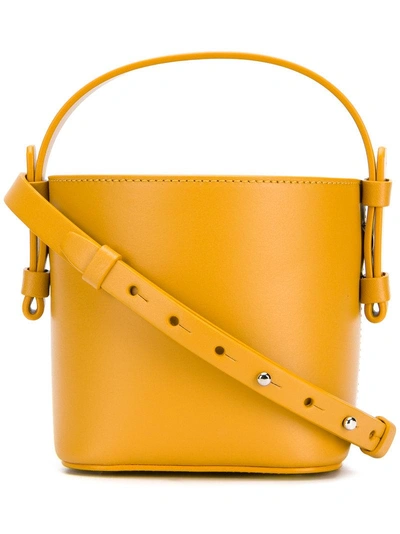 Shop Nico Giani Adenia Mini Bucket Bag - Orange