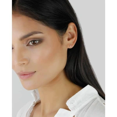 Lee Renee Ladybird Earring Single/wings Open - Rose Gold