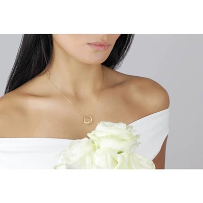 Lee Renee Rose Halo Necklace - Gold