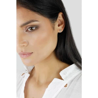 Lee Renee Ladybird Earring Single/wings Open - Silver
