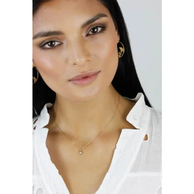 Lee Renee Ladybird Black Diamond Necklace