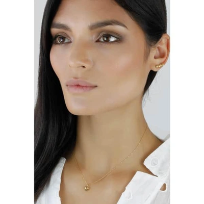 Lee Renee Ladybird Black Diamond Necklace