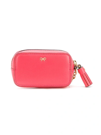 Shop Anya Hindmarch Eyes Coin Purse  In Pink