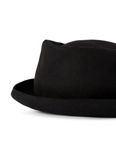 Shop Horisaki Design & Handel Distressed Top Hat - Black