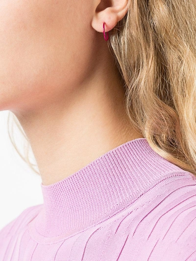 Shop Biis Round Shaped Earring In Pink