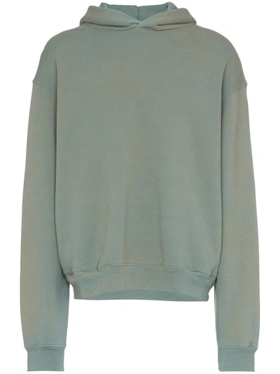 Shop Yeezy Season 6 Classic Glacier Hoodie In Green