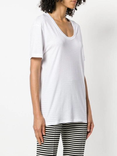 Shop Zoe Karssen Back Print T-shirt - White