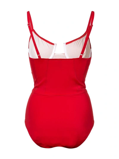 Shop Solid & Striped Hollywood One Piece - Red