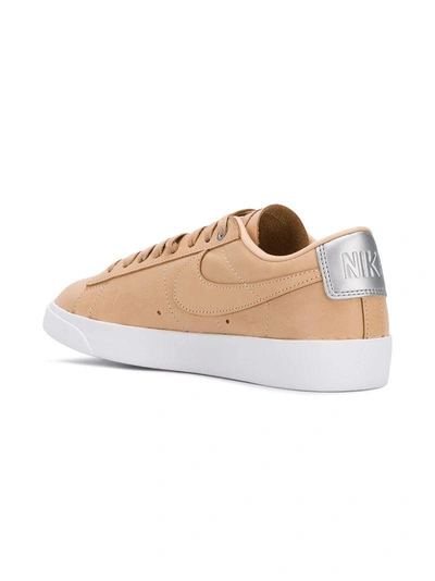 Shop Nike Blazer Low Se Premium Sneakers - Neutrals