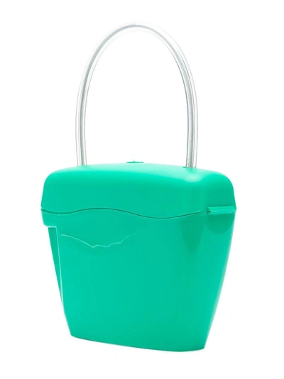 Palm angels padlock bag green sale