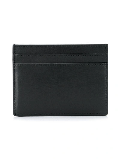 Shop Saint Laurent Logo Cardholder - Black