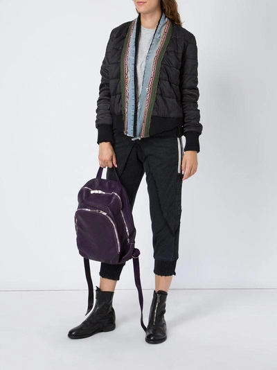 Shop Guidi Multi-functional Backpack - Pink & Purple