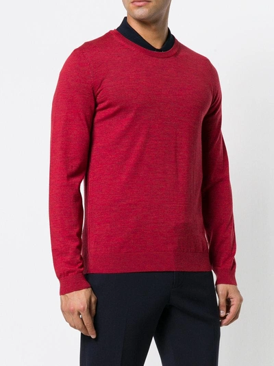 Shop Hugo Boss Boss  Lightweight Sweater - Red