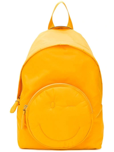 Shop Anya Hindmarch Chubby Wink Backpack In Yellow