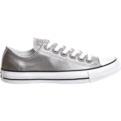 Shop Converse Allstar Low-top Leather Trainers In White Mono