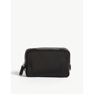 Shop Anya Hindmarch Important Things Nylon Pouch In Black