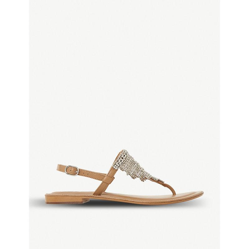 dune diamante flip flops